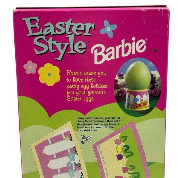 Mattel Vintage 1997 Easter Style Barbie In Box - Picture 3 of 12
